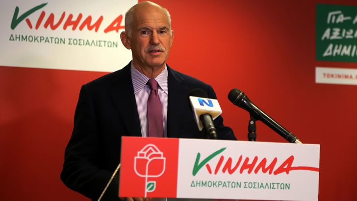 Papandreu’nun Yeni Partisi