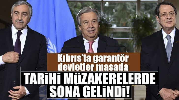 Kıbrıs’ta garantör devletler masada