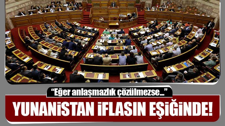 Yunanistan meclisinden “iflas” senaryosu