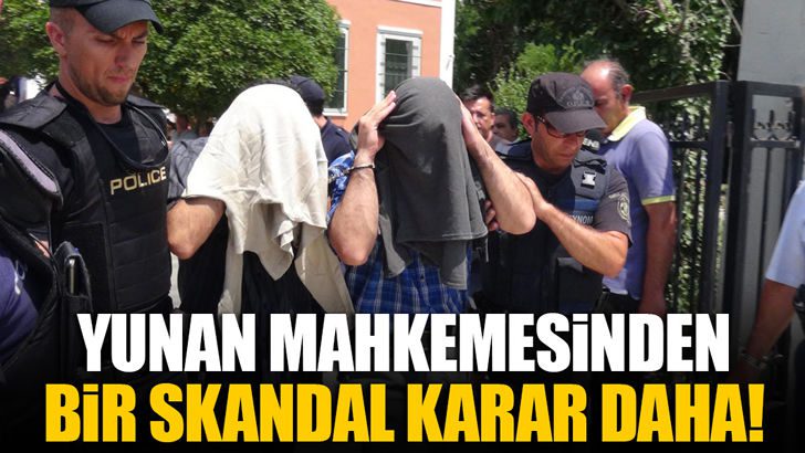 Yunan mahkemesinden darbeci askerler için skandal karar!