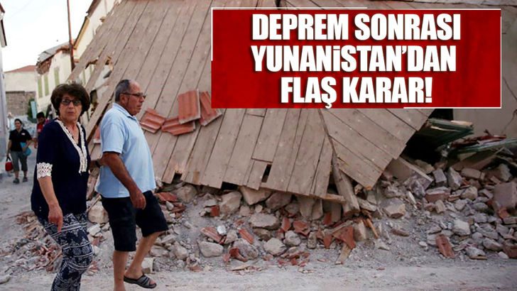 Ege’deki Deprem Midilli’de OHAL ilan ettirdi