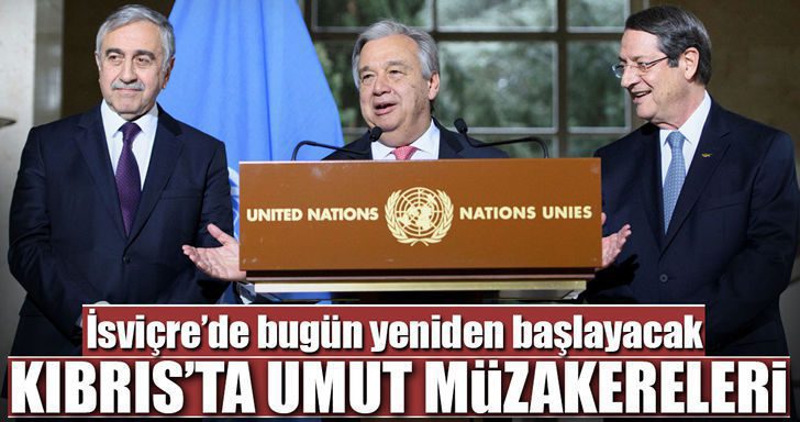 Kıbrıs’ta umut müzakereleri