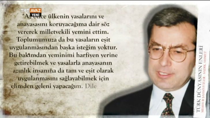 Dr. Sadık Ahmet’in Hayatı – Türk Dünyasının Enleri