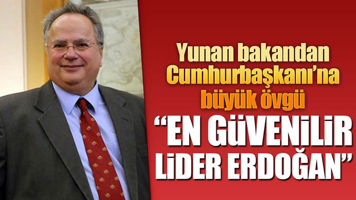 Kocyas: Erdoğan en güvenilir lider