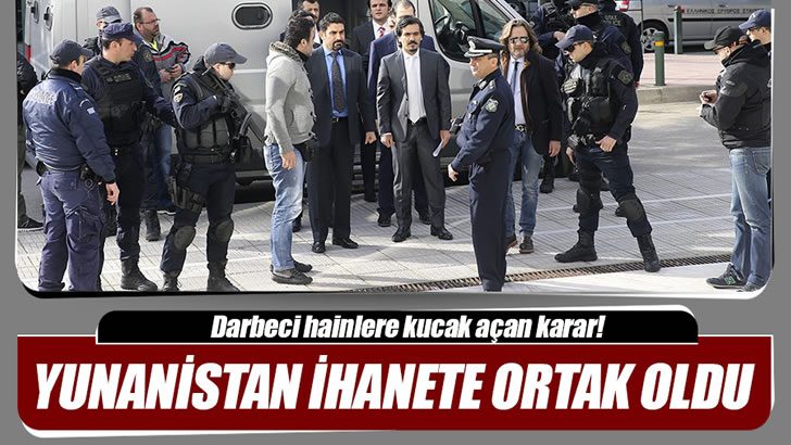 Yunanistan darbeciye kucak açtı