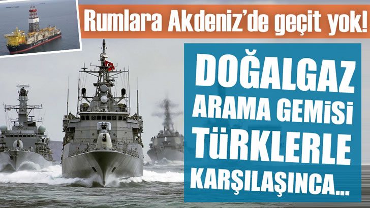 Rumlara Akdeniz’de geçit yok!
