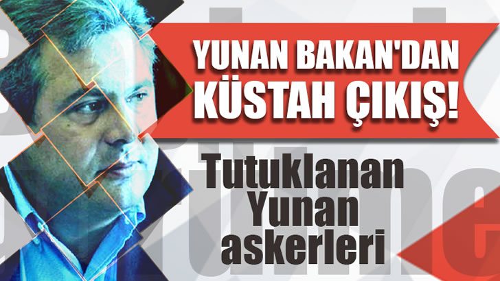 Yunan Bakan’dan Türkiye’ye AB şantajı