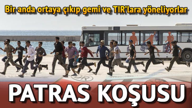 Bir Patras klasiği; umut koşusu…