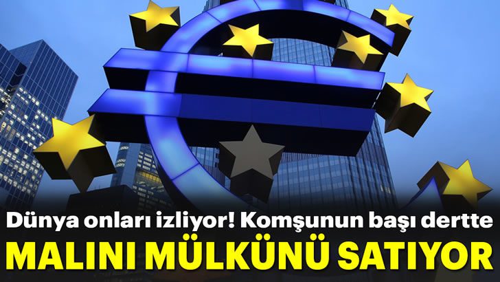 Yunanistan malını mülkünü satıyor!