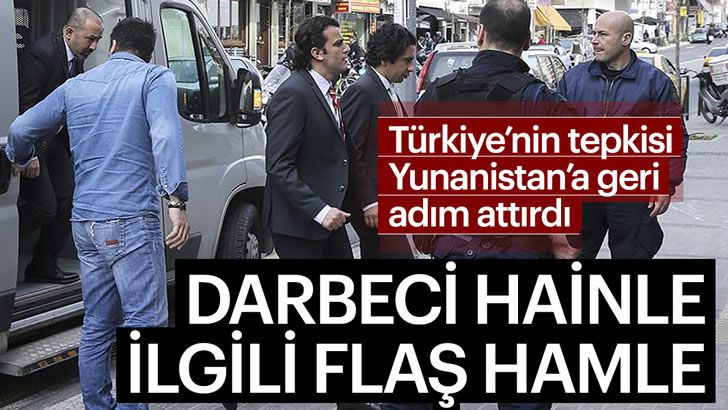 Yunan hükümetinden darbeciye verilen ilticaya iptal başvurusu