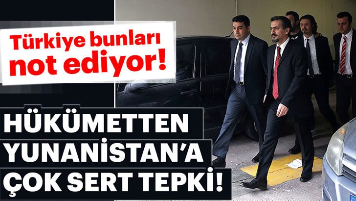 Türkiye’den Yunanistan’a çok sert tepki!