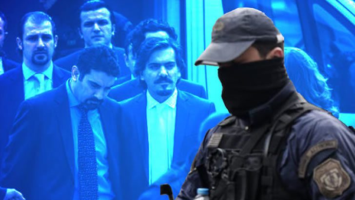 Yunan polisi darbeciler için alarma geçti