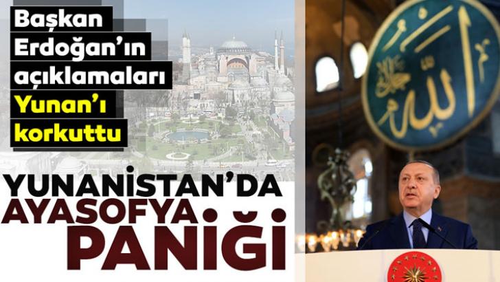 Yunanistan’da Ayasofya paniği! UNESCO’ya başvurdular