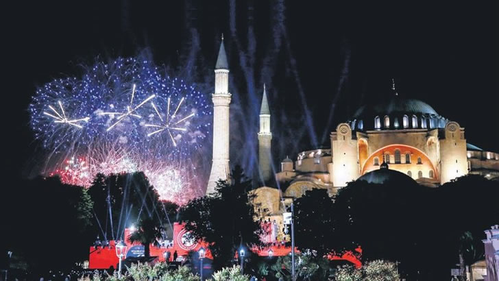yunanistanin ayasofya hazimsizligina sert tepki