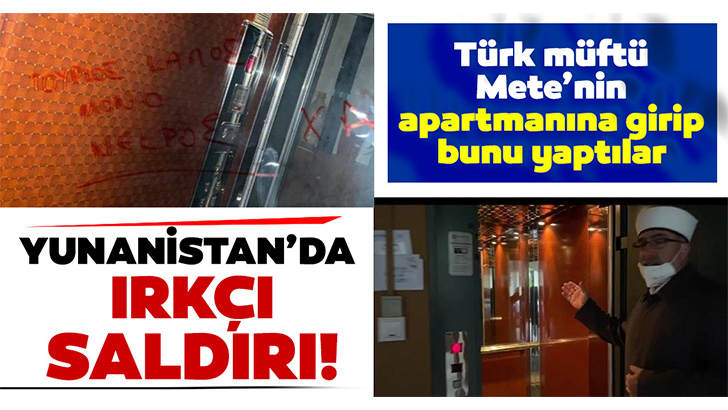 Batı Trakya’da, İskeçe Müftüsü’ne ırkçı saldırı!